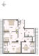 Gemütliche 3-Zimmer-Dachgeschoss-Wohnung im Paulusviertel - Grundriss