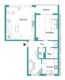 Gepflegte 2-Zimmer-Wohnung am Richtsberg - Grundriss