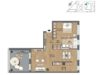 Tolle großzügige 2-Zimmer Wohnung sucht MIeter! Sie können sofort einziehen.! - Grundriss_97018_0071.JPG