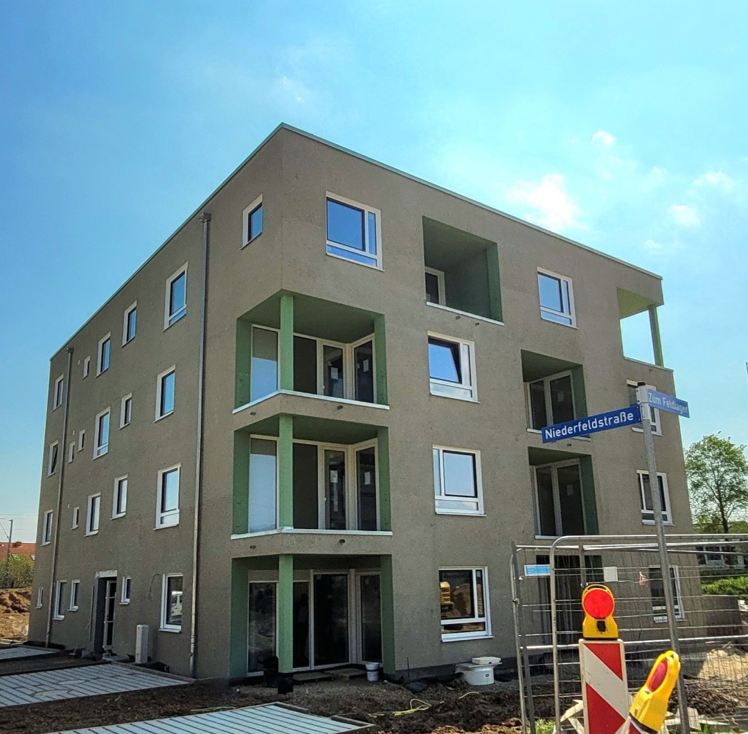 Neubau Erstbezug! Rollstuhlfahrer-Appartement mit Terrasse – WBS erforderlich, Niederfeldstraße 68, 34128 Kassel