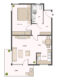 Wohnen in der Heimstättensiedlung - 2-Zimmer-Wohnung sucht neue Mieter - Grundriss