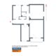 Gemütliche 3-Zimmer-Wohnung - Grundriss Im Windenfeld 30, 2. OG links