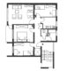 Praktische 4-Zimmer-Wohnung mit Balkon in ruhiger Lage - Grundriss