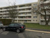 Modernisierte 2 - Zimmer - Wohnung mit Blick in den Taunus - Rückansicht Gebäude