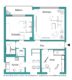 3-Zimmer-Wohnung am oberen Richtsberg - Grundriss