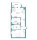Öffentlich geförderte 2-Zimmer-Wohnung im schönen Cappel - Grundriss