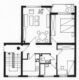 3-immer-Wohnung im 1. Obergeschoß sucht Mieter in Fritzlar - Grundriss Gregortraße 18 3 ZKB rechts
