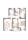 Renovierte 4 Zimmer Wohnung in ruhiger, zentraler Lage von Korbach - 4 Zimmer, links