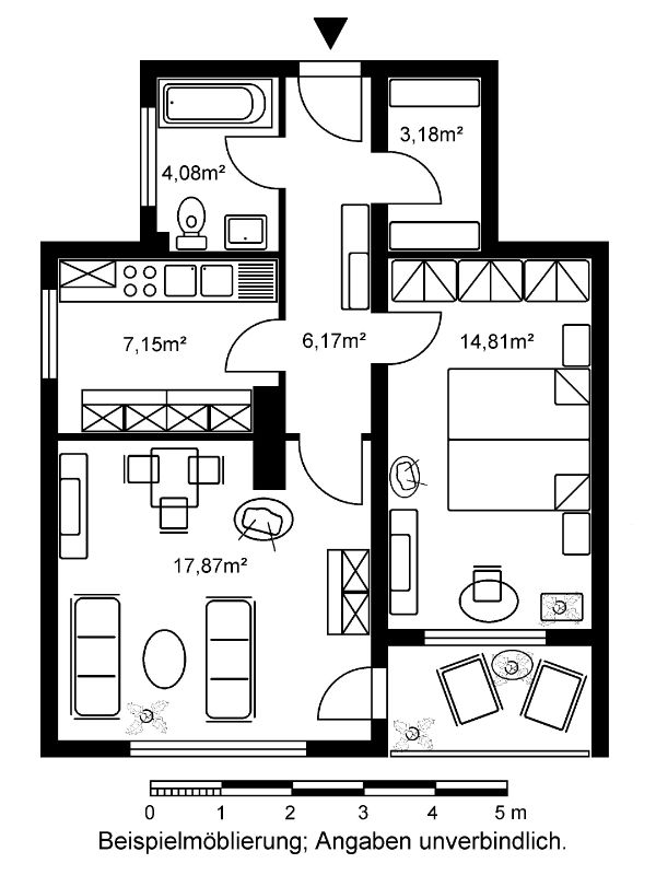 2 Zimmer mit Ausblick, Alter Rückinger Weg 122, 63452 Hanau
