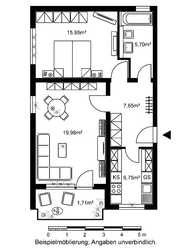 Sie suchen eine 2-Zimerwohnung? – Wir haben das passende Angebot!, Schützenstraße 35, 61381 Friedrichsdorf